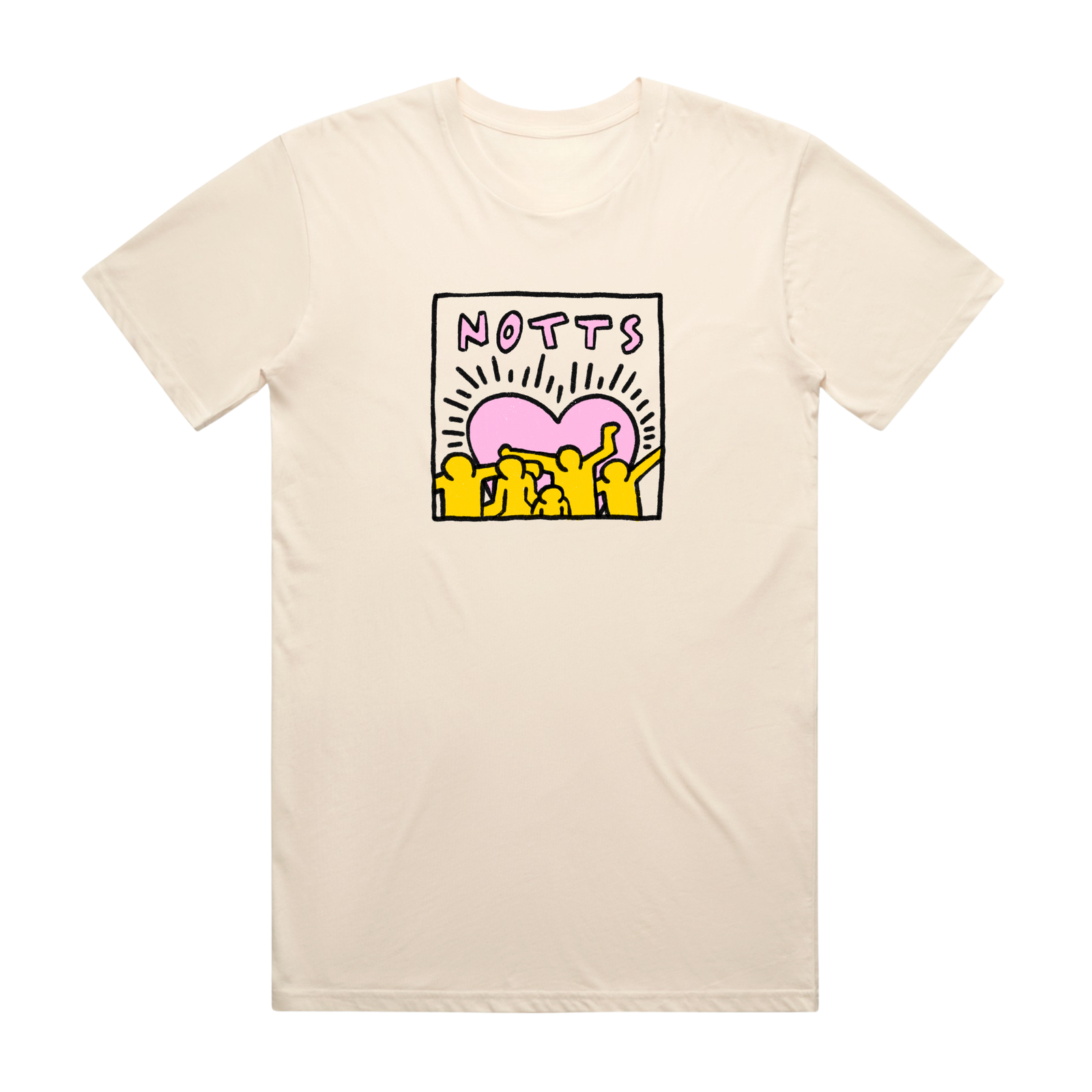 Mimm x Sorry - Notts Love T-Shirt (Ecru)