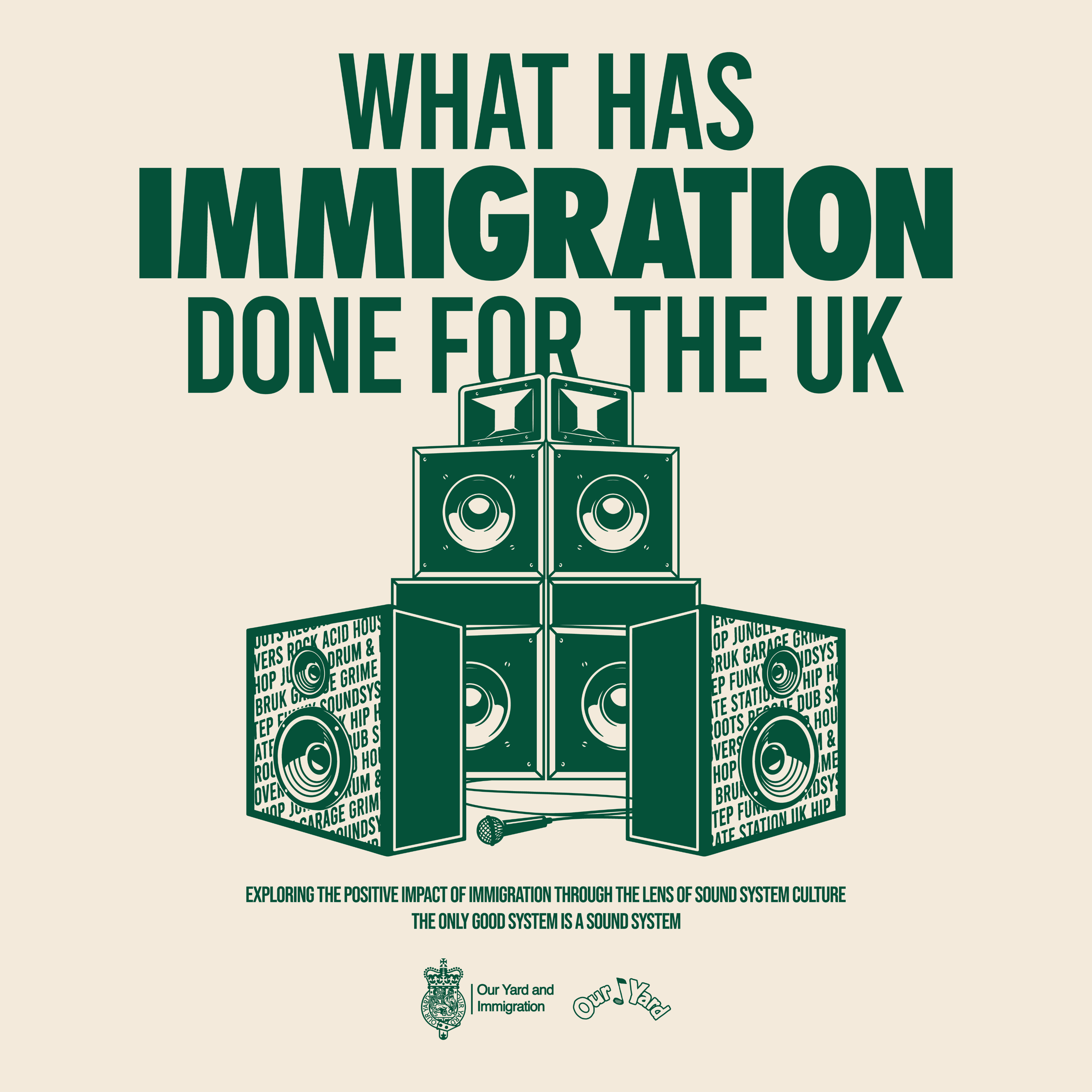 Our Yard - Immigration (Ecru T-Shirt)