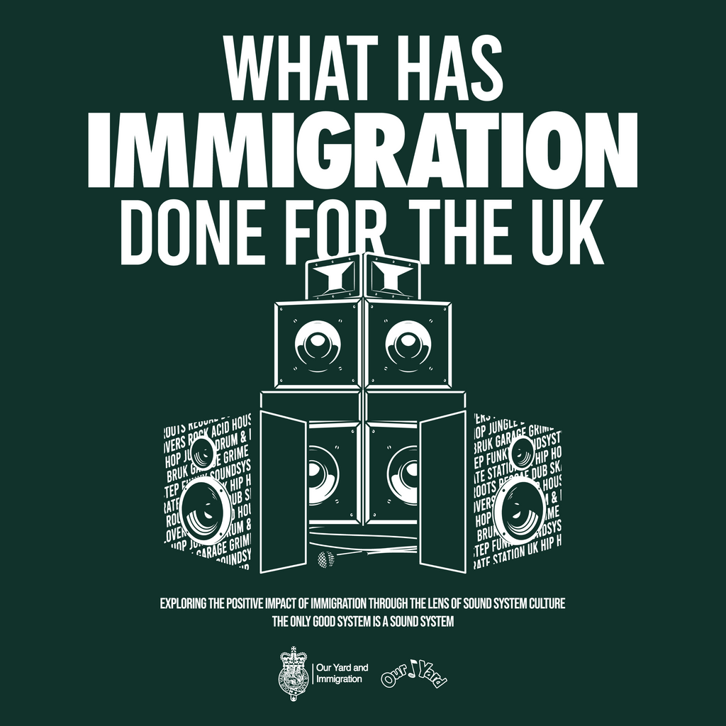 Our Yard - Immigration (Pine Green T-Shirt)