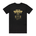 Our Yard - Immigration (Black T-Shirt)