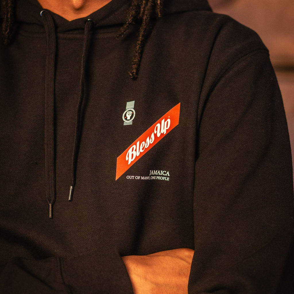 Mimm x ABD - Bless Up (Black Hoodie)