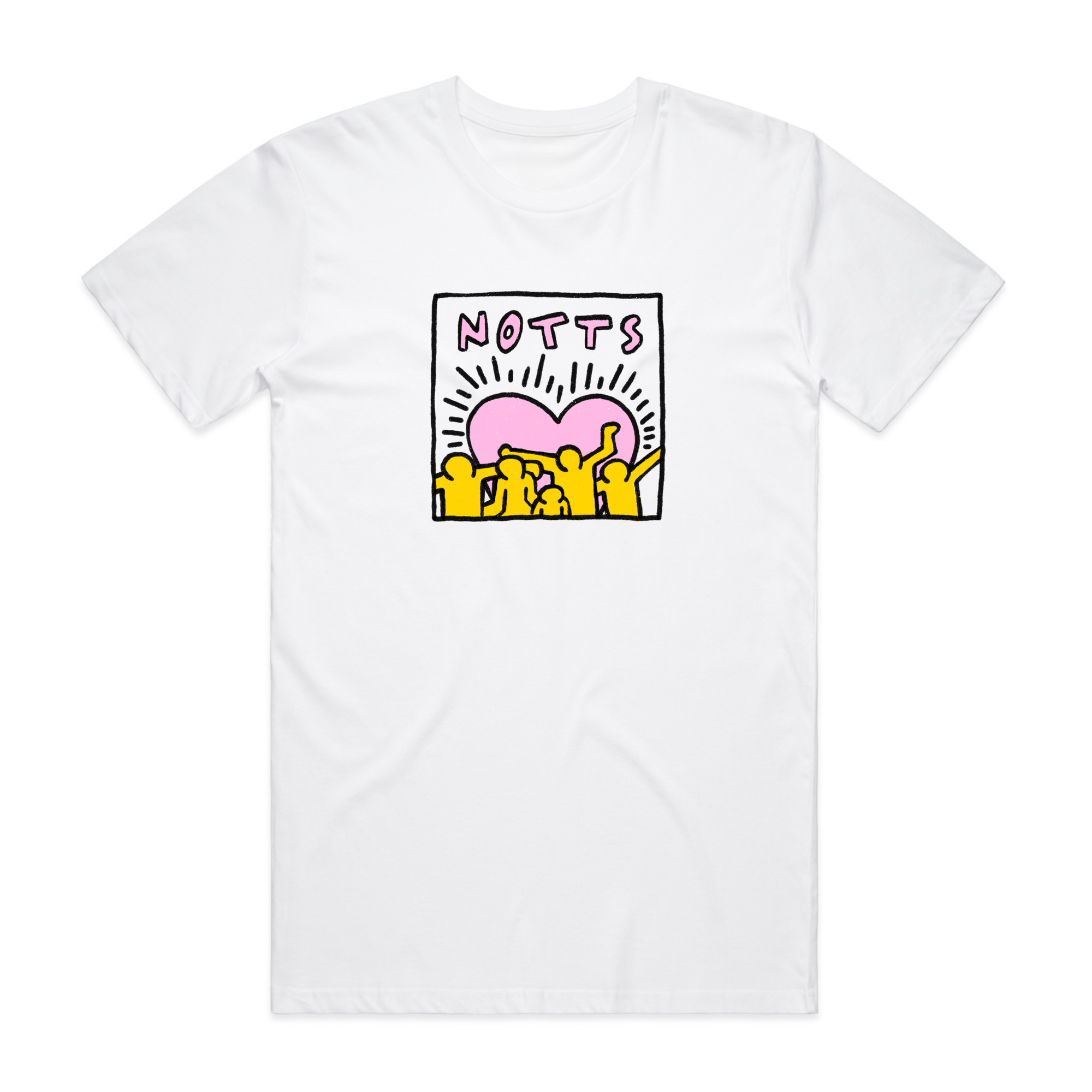 Mimm x Sorry - Notts Love T-Shirt (White)
