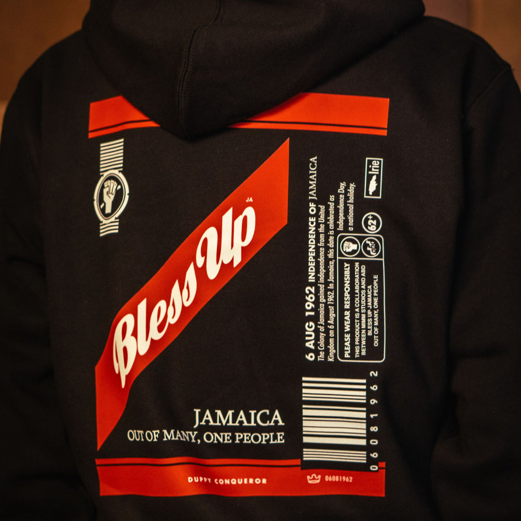 Mimm x ABD - Bless Up (Black Hoodie)