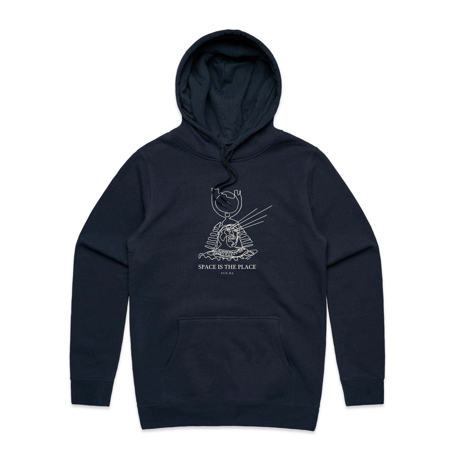 Sun Ra - Space In The Place Hoodie (Navy)