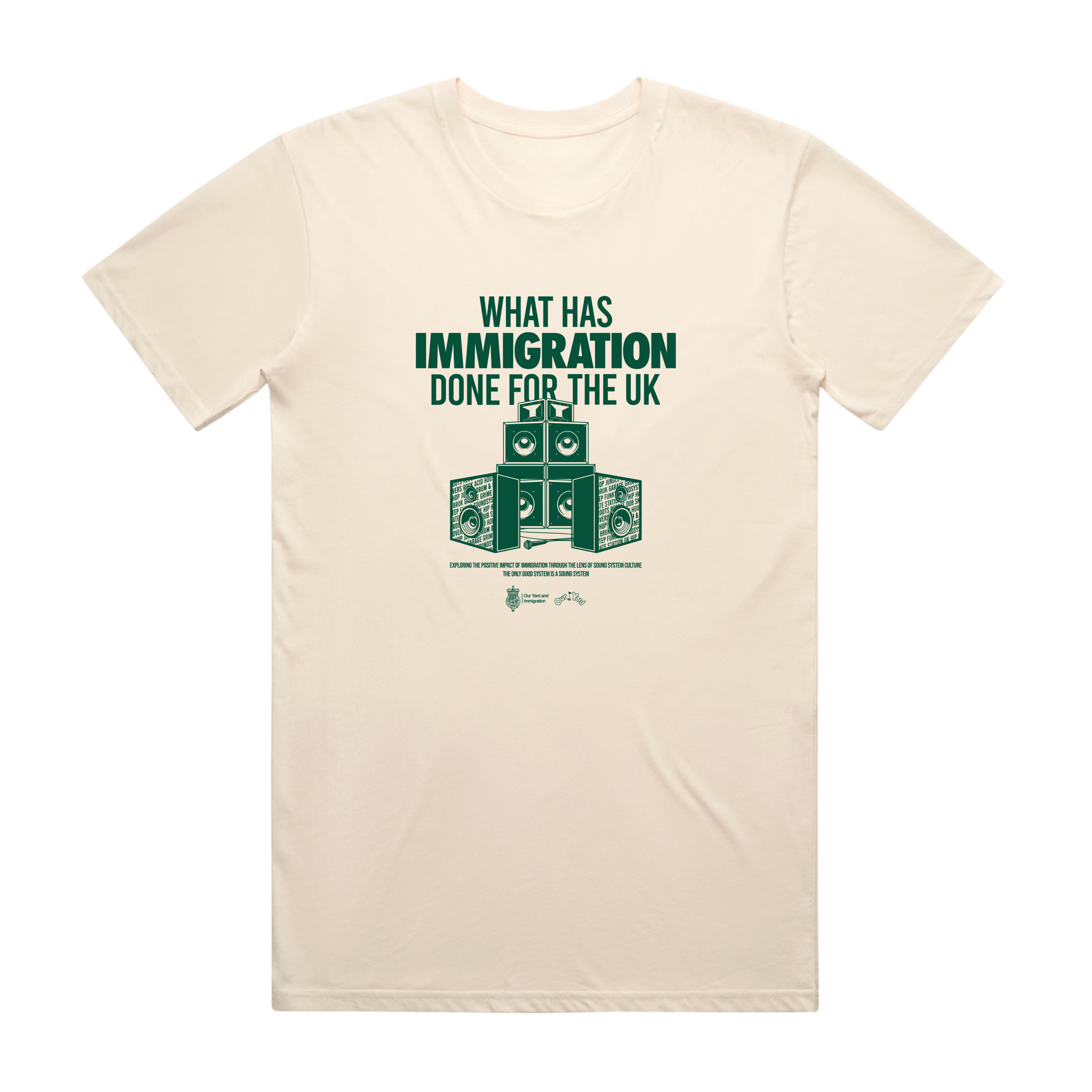 Our Yard - Immigration (Ecru T-Shirt)