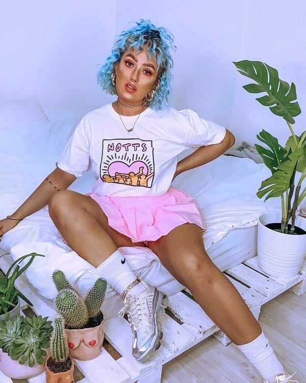 Mimm x Sorry - Notts Love T-Shirt (White)