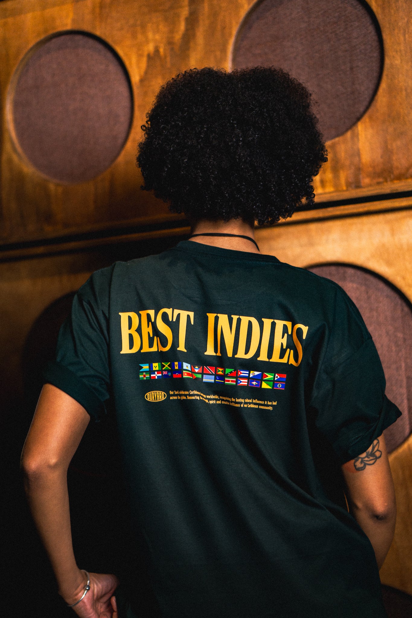 Our Yard - Best Indies (Pine Green T-Shirt)