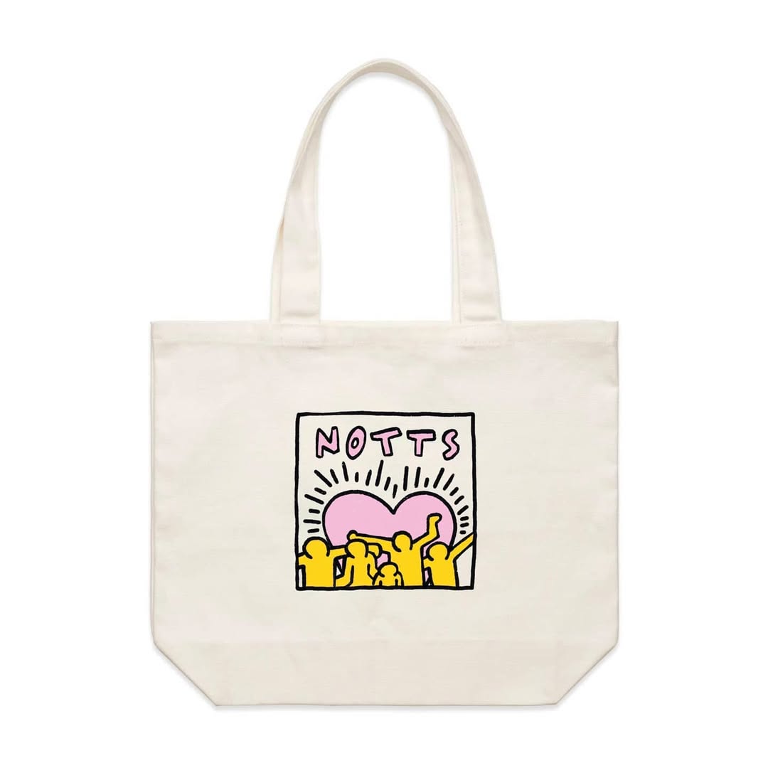 Mimm x Sorry - Notts Love Tote Bag (Ecru)